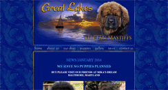 Desktop Screenshot of greattibetanmastiffs.com